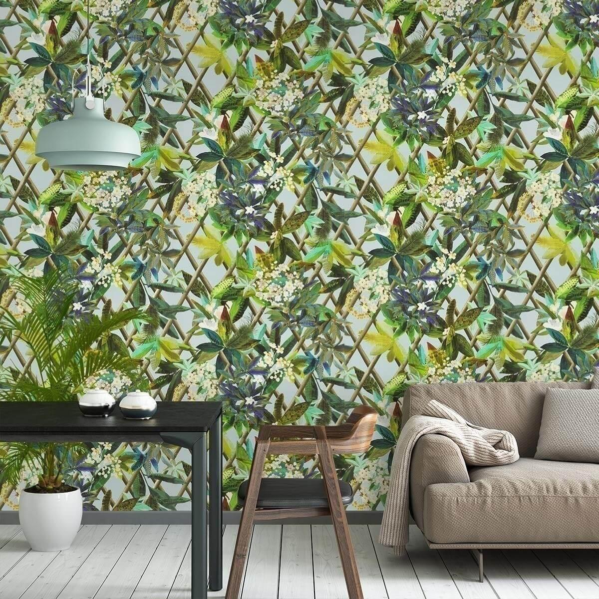 Tapeta CANOPY - ARGENT szary Christian Lacroix Eye on Design