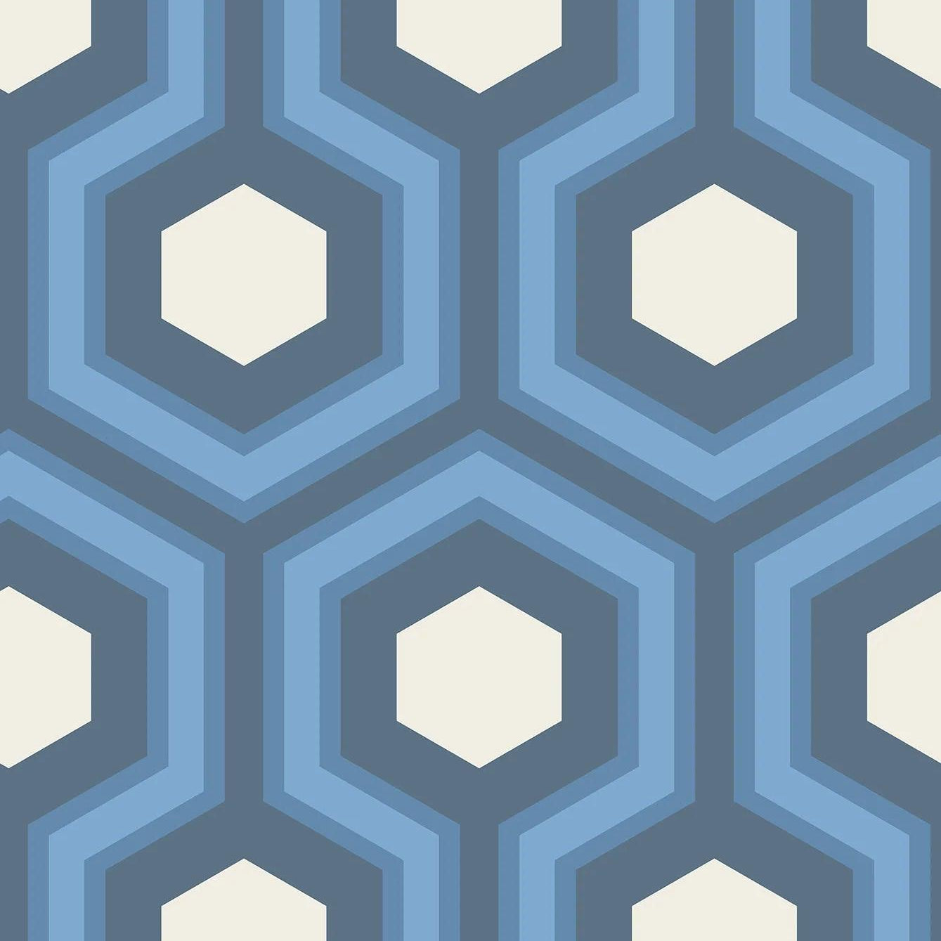 Tapeta CONTEMPORARY COLLECTION - Hicks' Grand niebieski Cole & Son Default Title Eye on Design