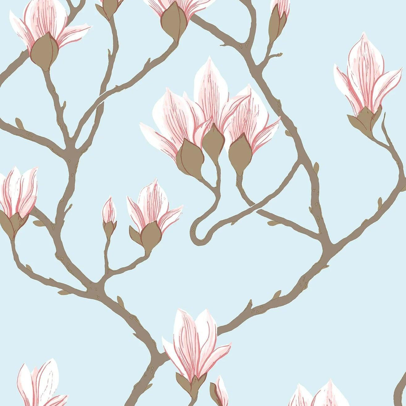 Tapeta CONTEMPORARY COLLECTION - Magnolia niebieski Cole & Son Default Title Eye on Design