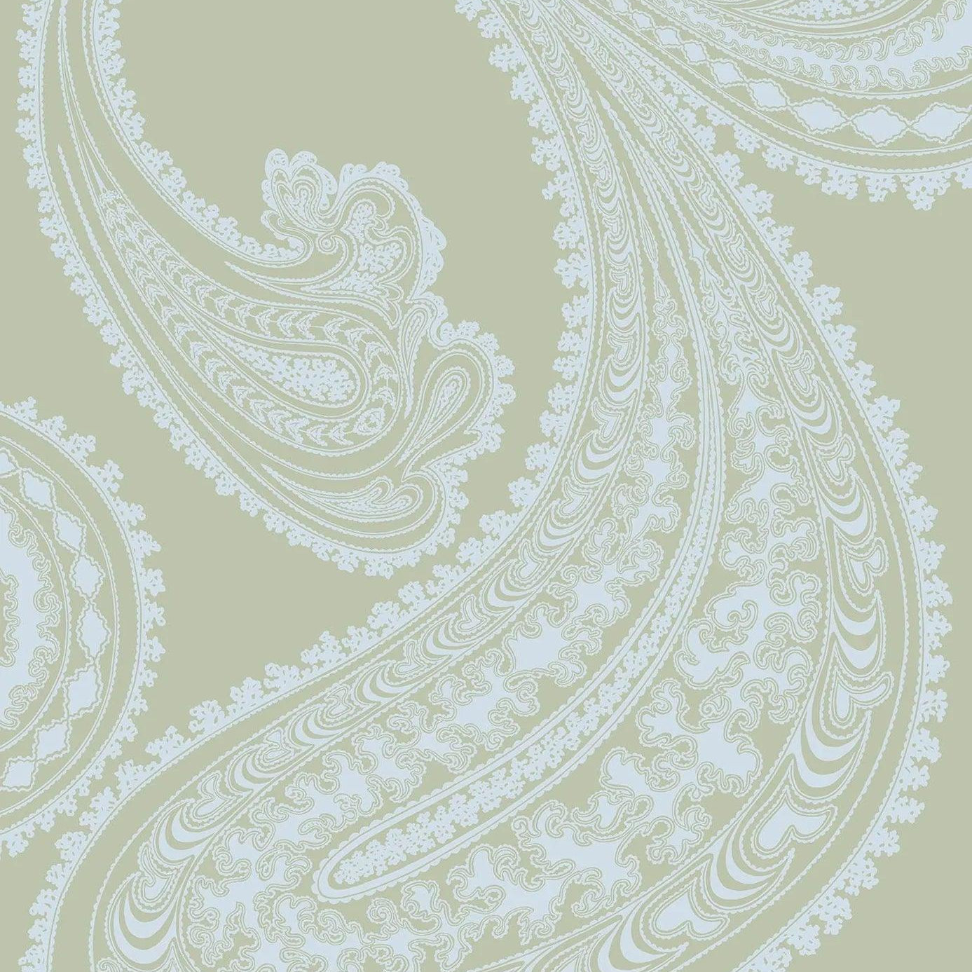 Tapeta CONTEMPORARY COLLECTION - Rajapur oliwkowy Cole & Son Eye on Design