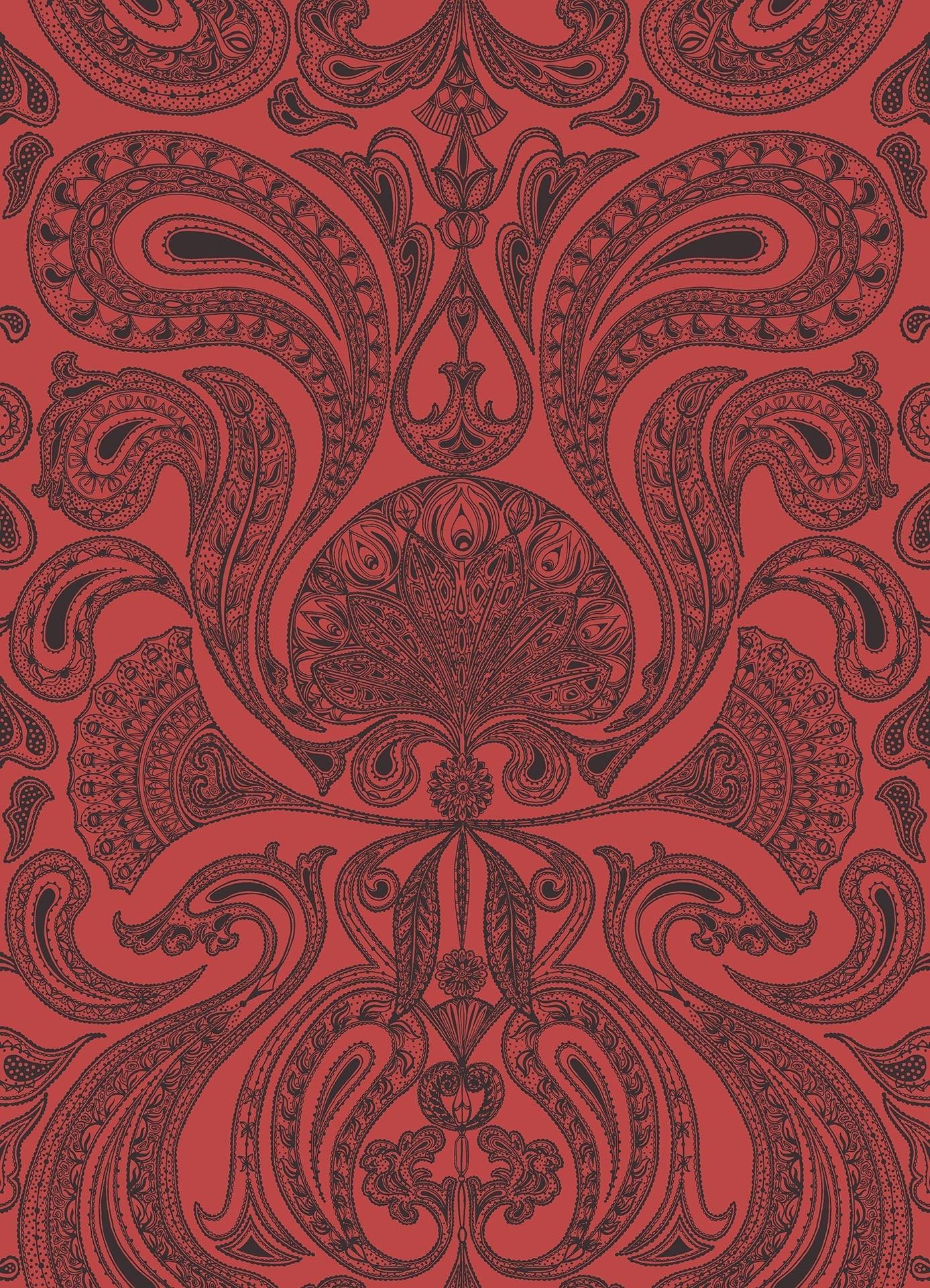 Tapeta CONTEMPORARY RESTYLED - Malabar czerwony Cole & Son Default Title Eye on Design