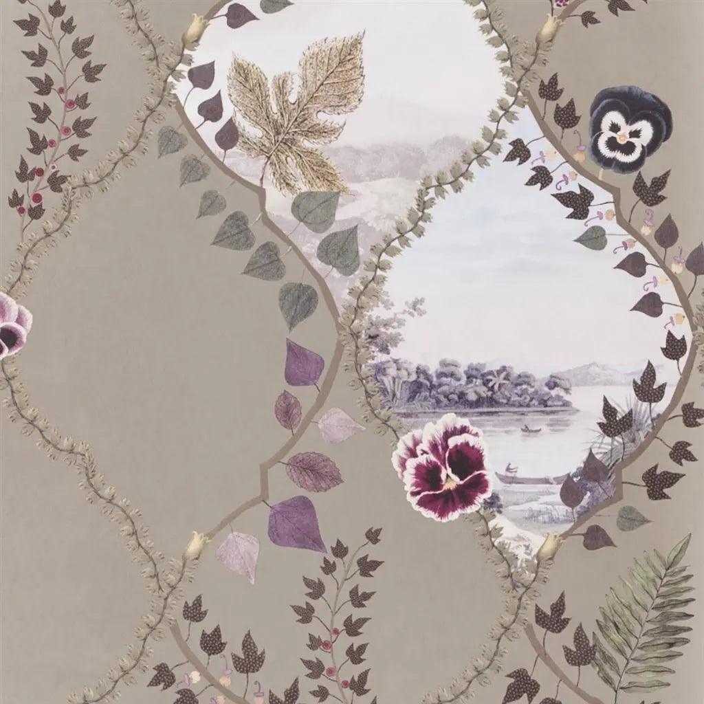 Tapeta COUP DE VENT CUIVRE beżowy Christian Lacroix Eye on Design