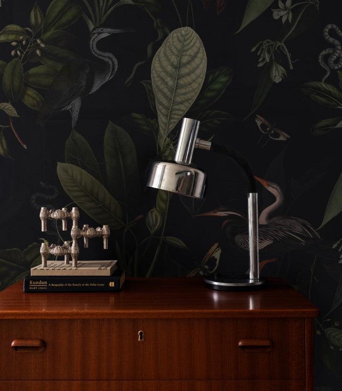 Tapeta Dark Heron Wallcolors Eye on Design