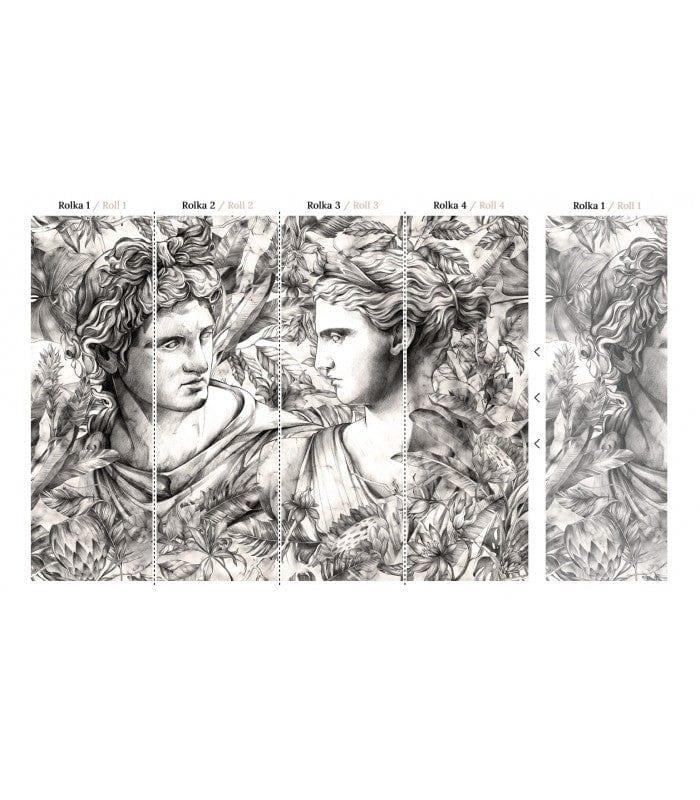 Tapeta DIVINE FACES Wallcolors Eye on Design