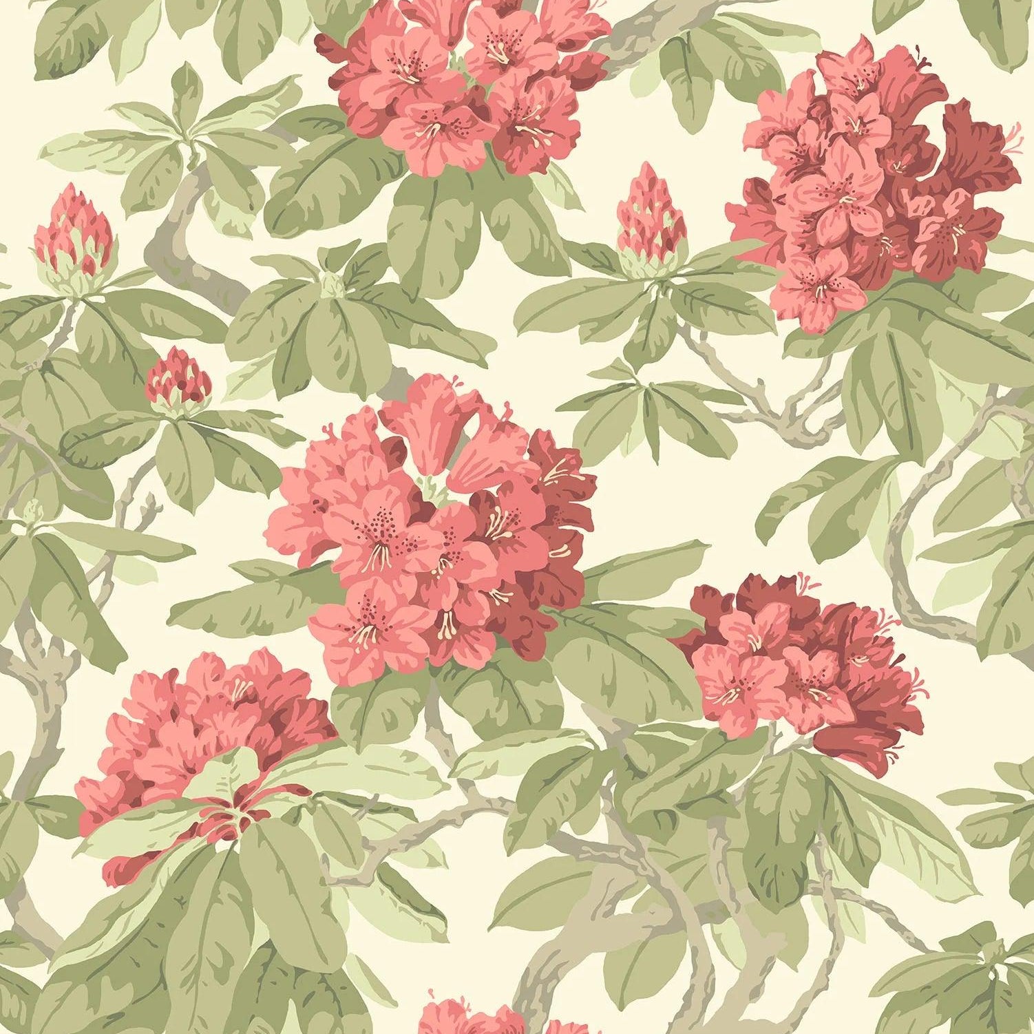 Tapeta FOLIE - Bourlie róż na kremie Cole & Son Default Title Eye on Design