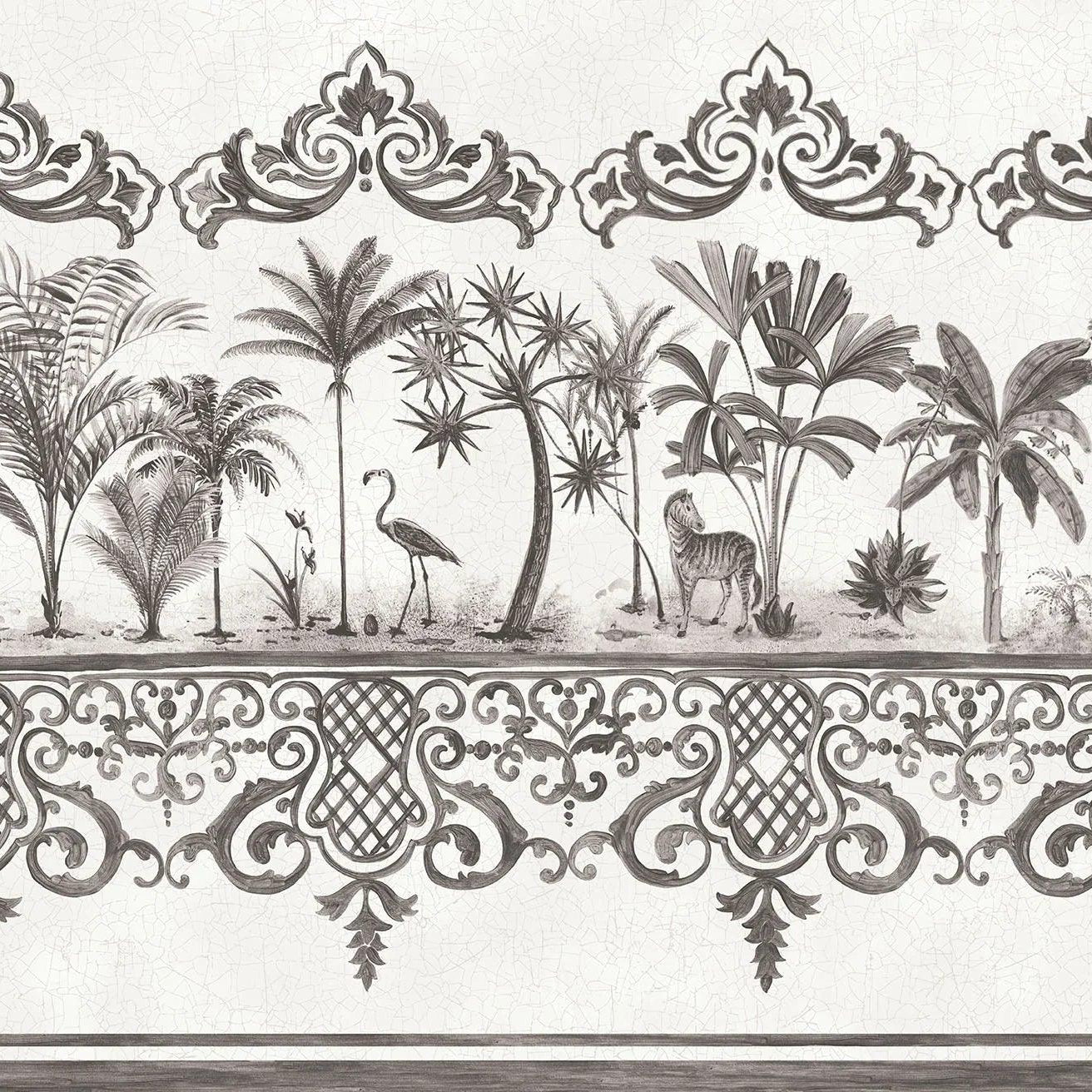 Tapeta FOLIE - Rousseau Border czarny Cole & Son Default Title Eye on Design