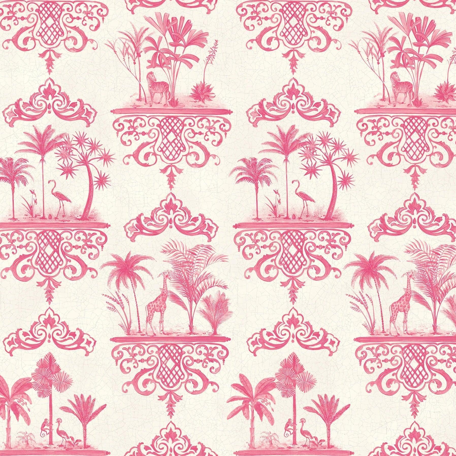 Tapeta FOLIE - Rousseau fuksja Cole & Son Eye on Design