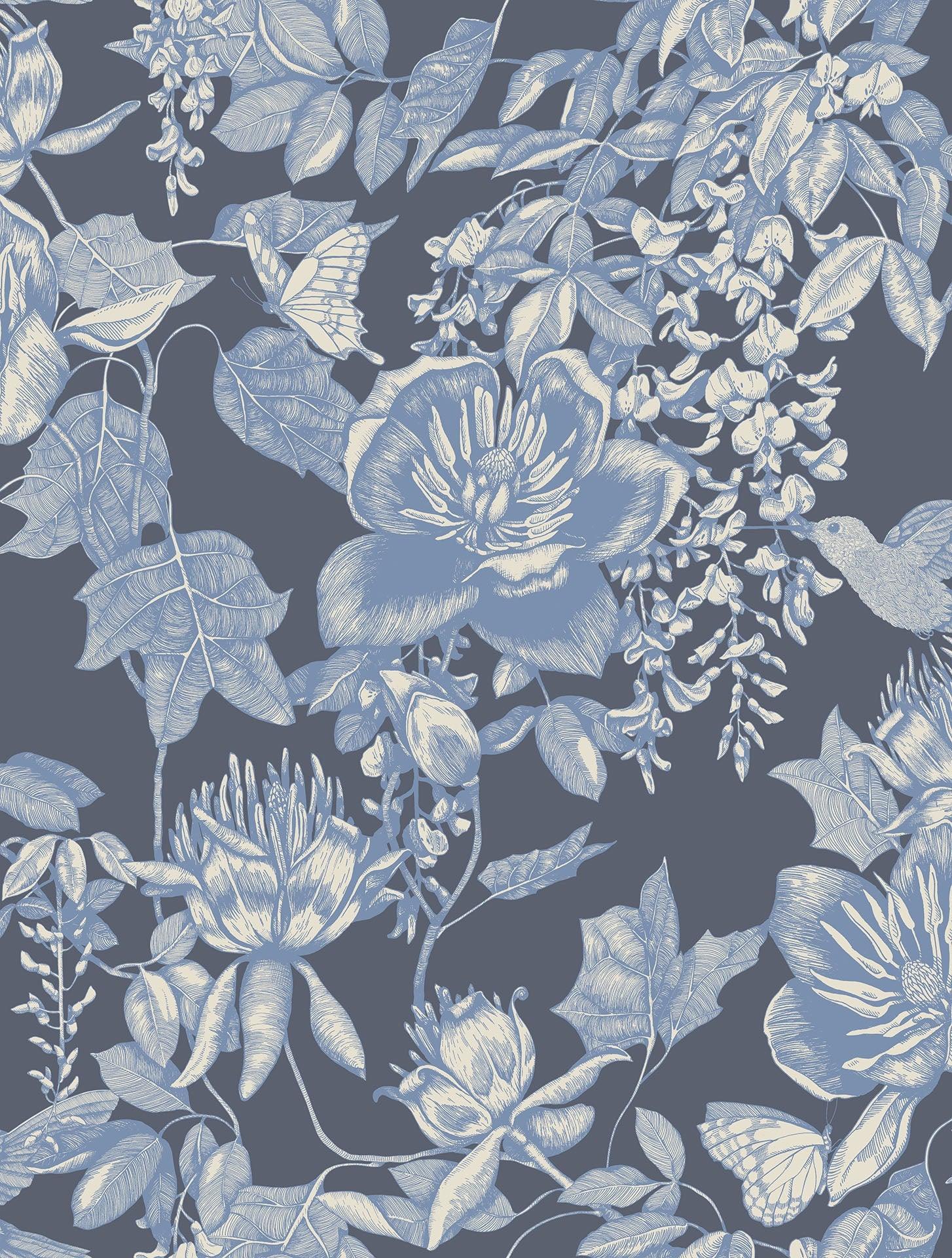 Tapeta FOLIE - Tivoli niebieski Cole & Son Default Title Eye on Design