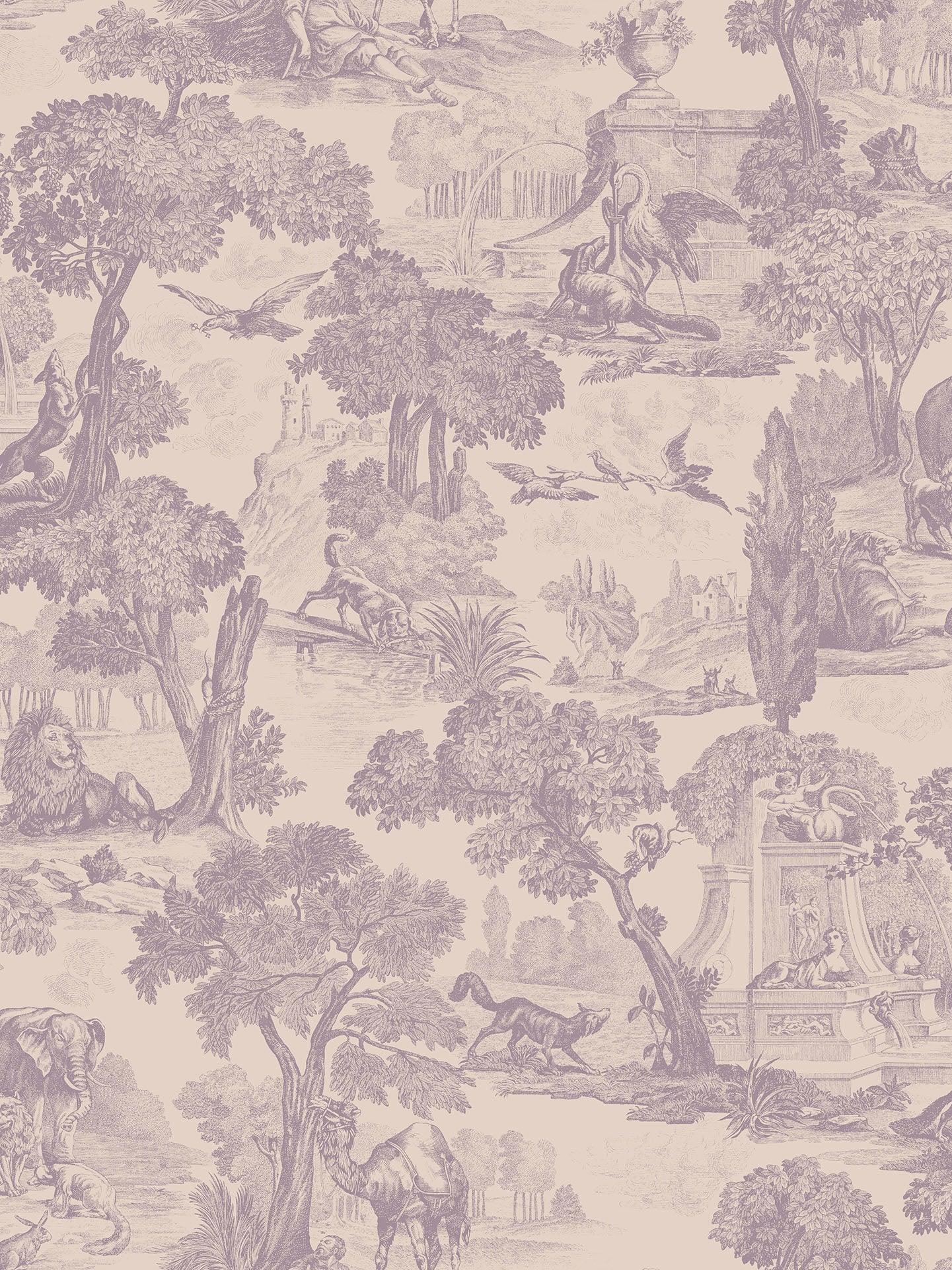 Tapeta FOLIE - Versailles fioletowy Cole & Son Eye on Design