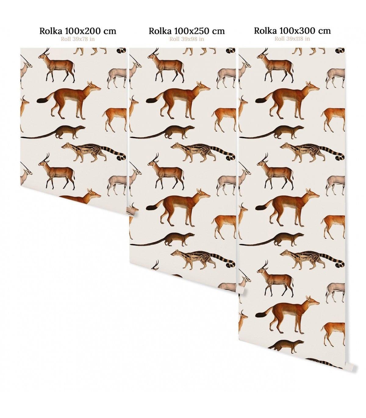 Tapeta FOREST ANIMALS Wallcolors Eye on Design