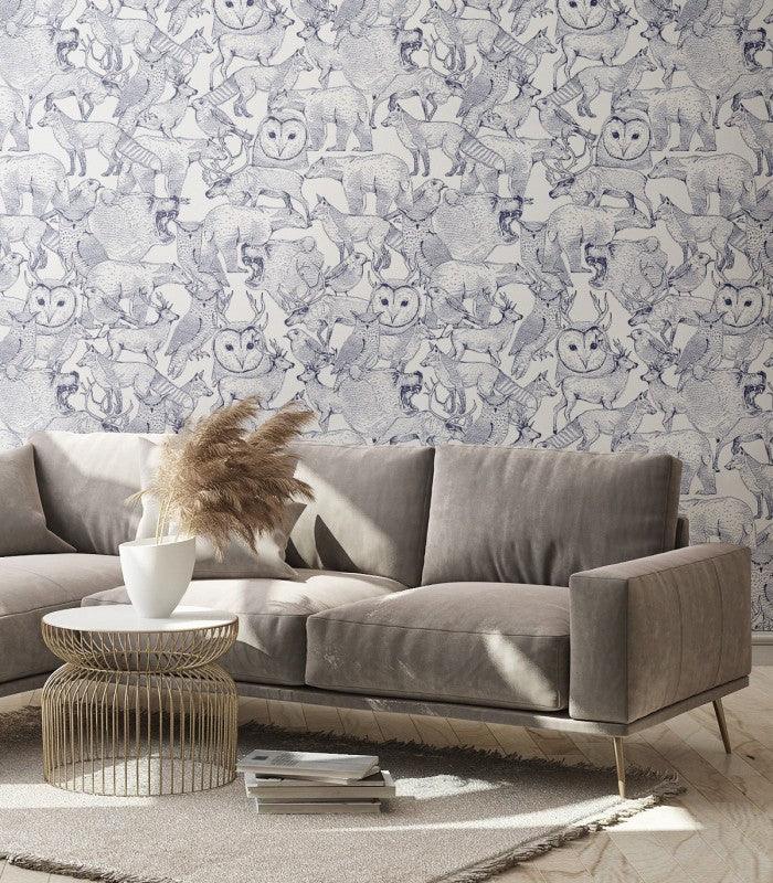 Tapeta Forest Frends Wallcolors Eye on Design
