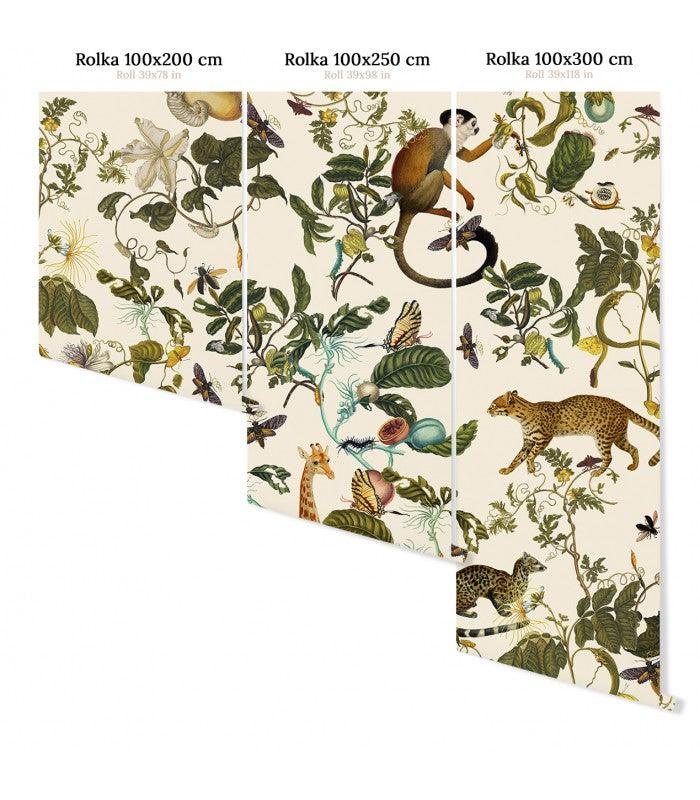 Tapeta FUNNY JUNGLE Wallcolors Eye on Design