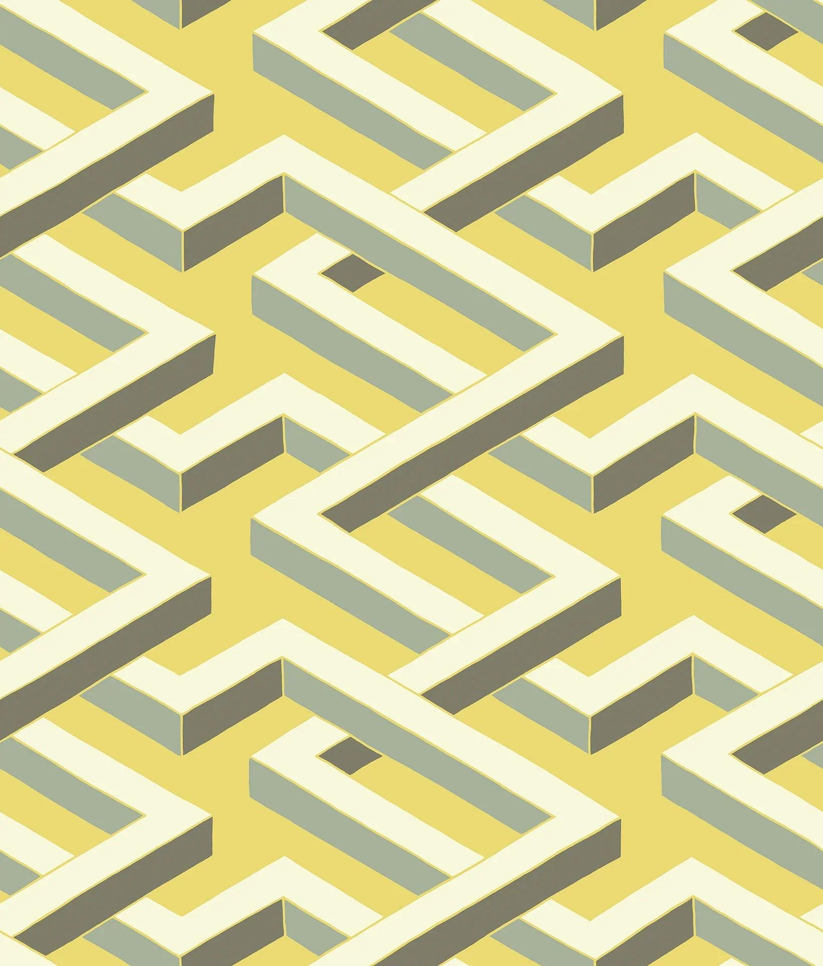 Tapeta GEOMETRIC II - Luxor cytrynowy Cole & Son Default Title Eye on Design