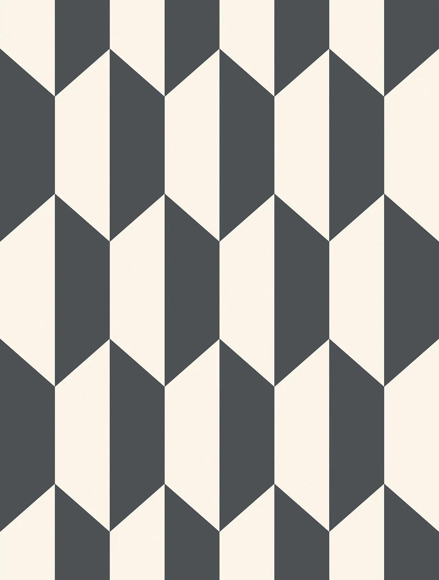Tapeta GEOMETRIC II - Tile czarny Cole & Son Eye on Design