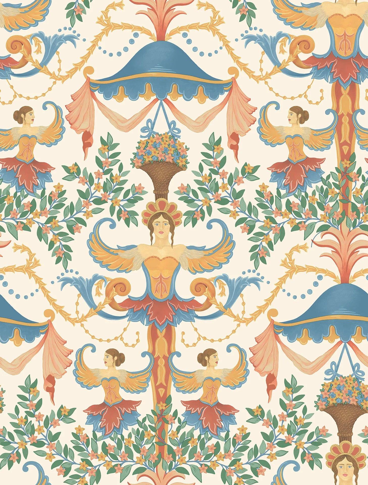 Tapeta HRP GREAT MASTERS - Chamber Angels kremowy Cole & Son Default Title Eye on Design