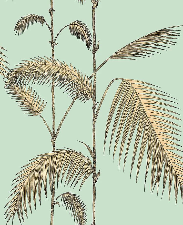 Tapeta ICONS - Palm Leaves jasna zieleń Cole & Son Eye on Design