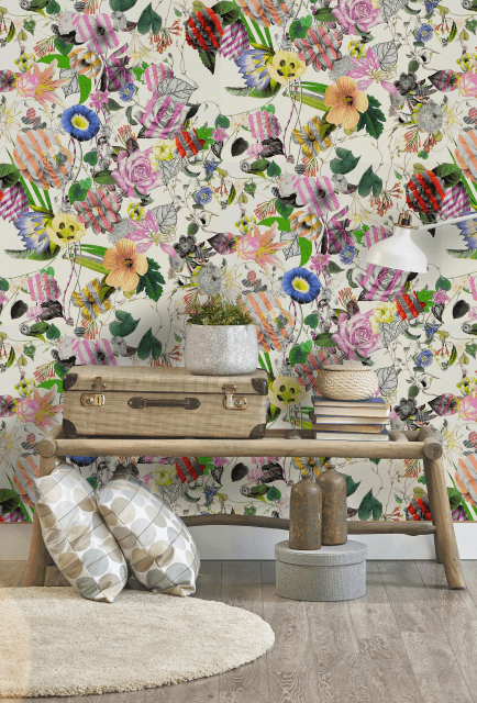 Tapeta MALMAISON - OPIAT biały Christian Lacroix Eye on Design