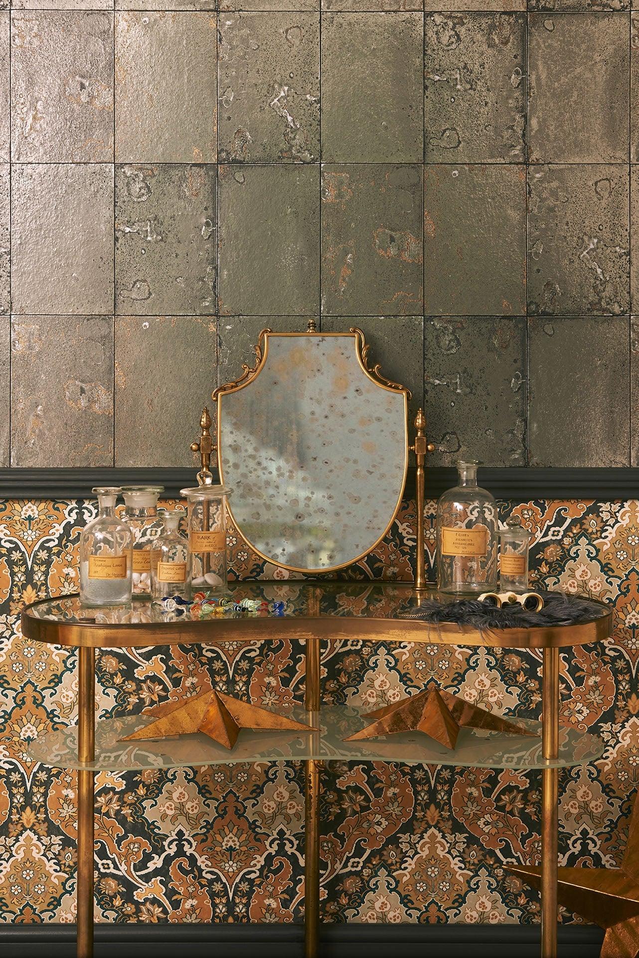 Tapeta MARIINSKY DAMASK - Pushkin ochra Cole & Son Eye on Design