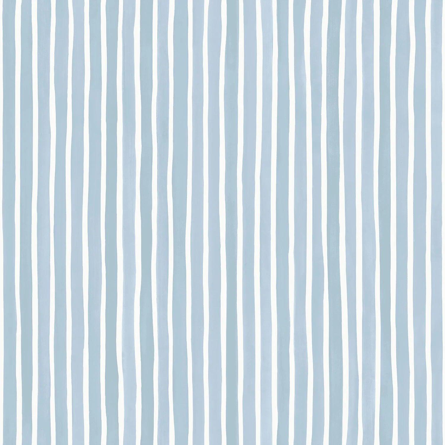 Tapeta MARQUEE STRIPES - Croquet Stripe niebieski Cole & Son Eye on Design