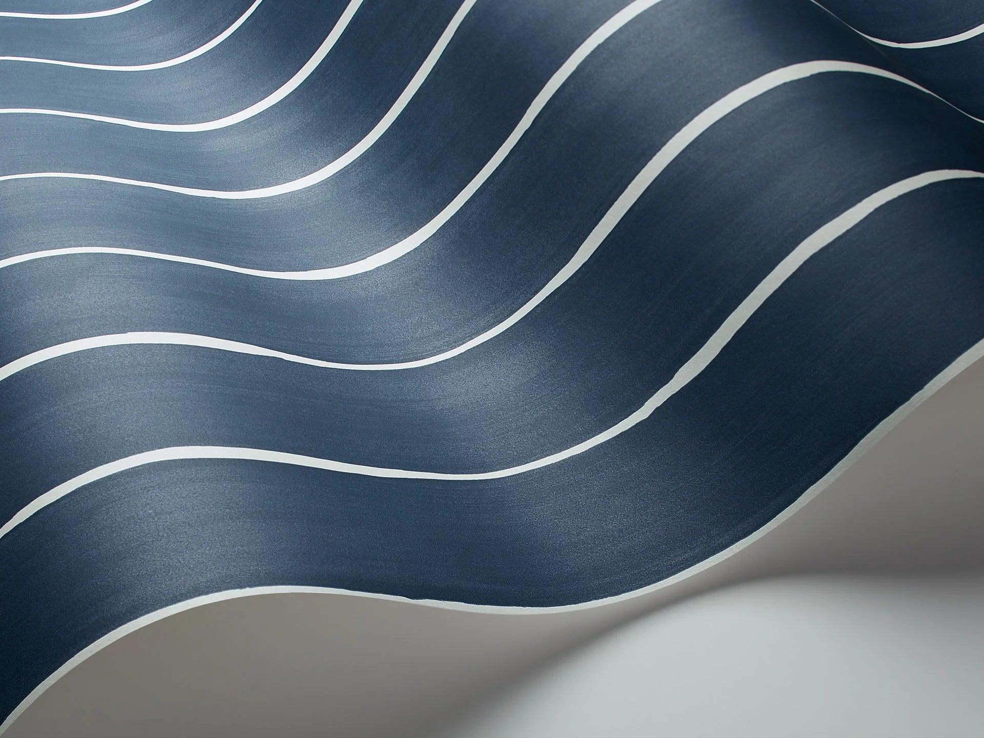 Tapeta MARQUEE STRIPES - Marquee Stripe granatowy Cole & Son Eye on Design