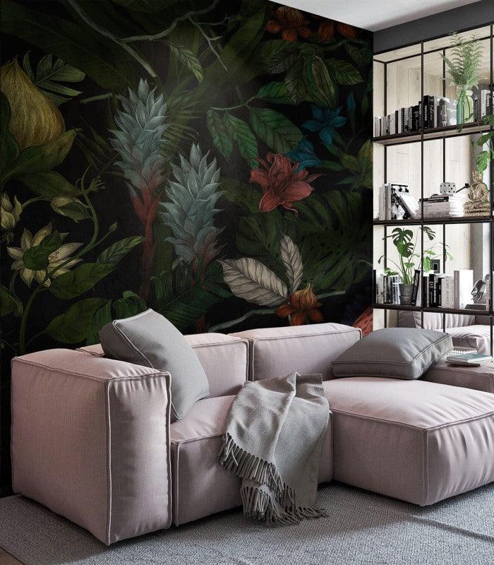 Tapeta MYSTERIOUS FLOWER Wallcolors Eye on Design