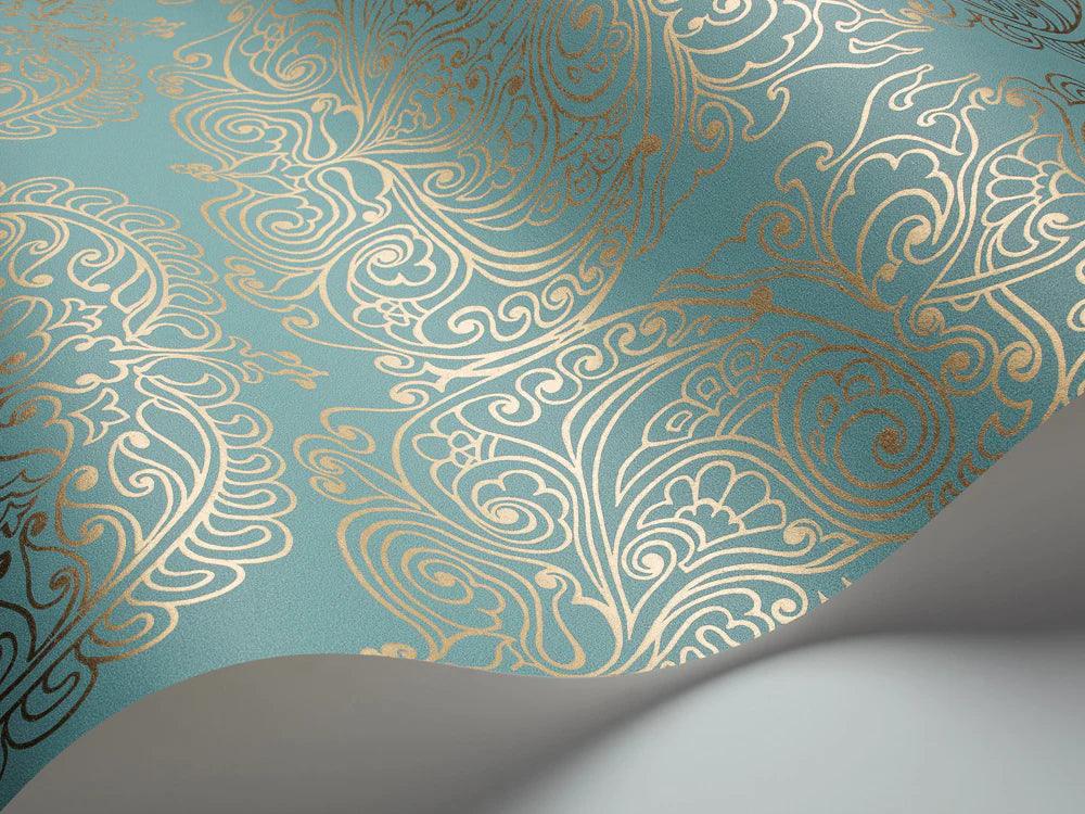 Tapeta NEW CONTEMPORARY II - Alpana niebieski Cole & Son Eye on Design