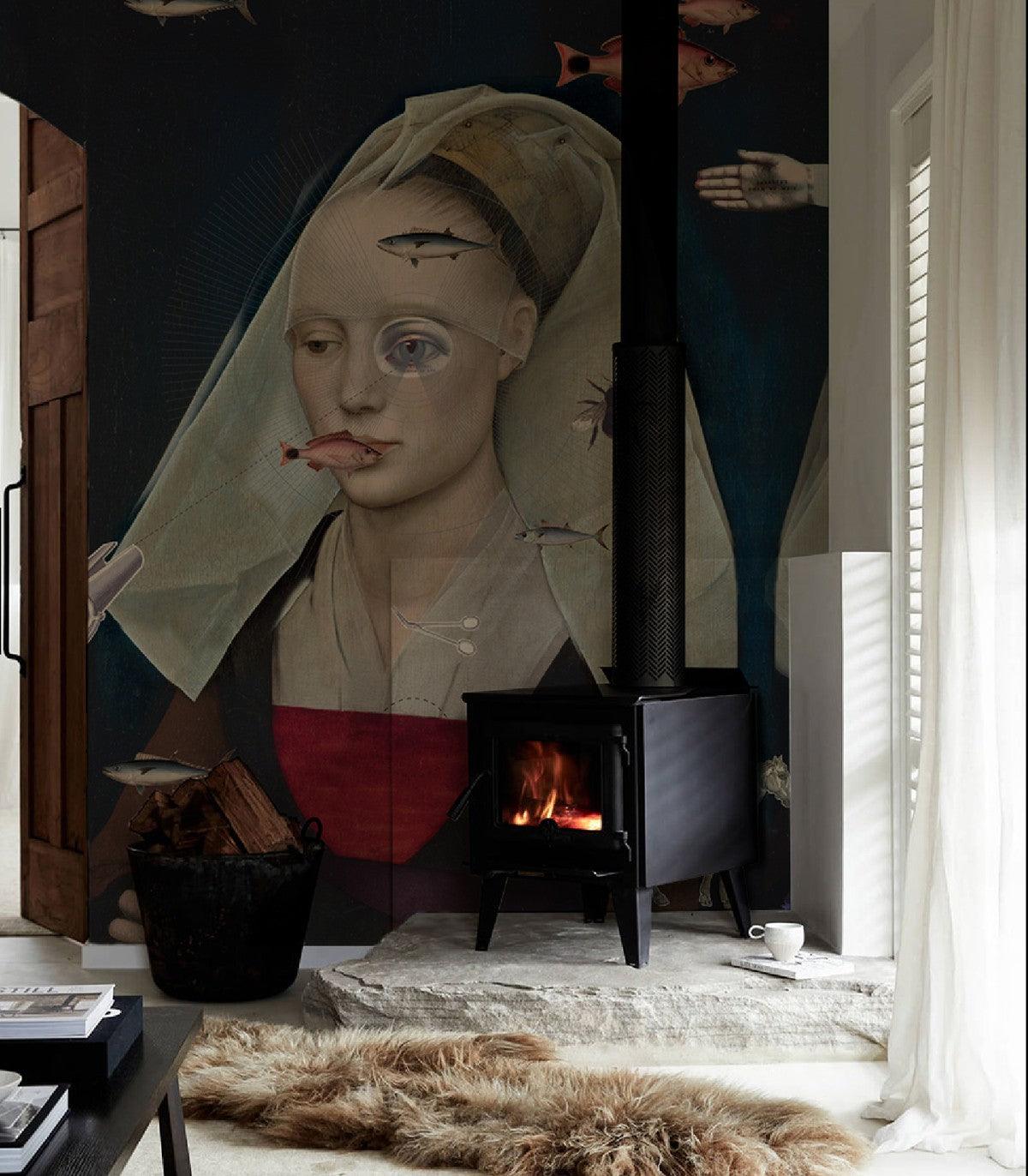 Tapeta NORDIC LADY Wallcolors Eye on Design