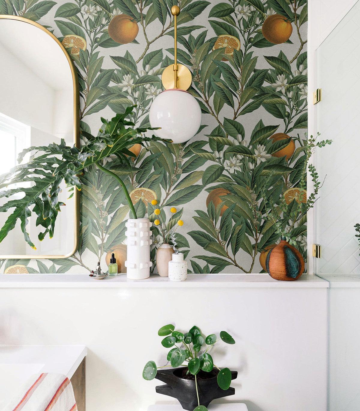 Tapeta ORANGE TREE Wallcolors Eye on Design