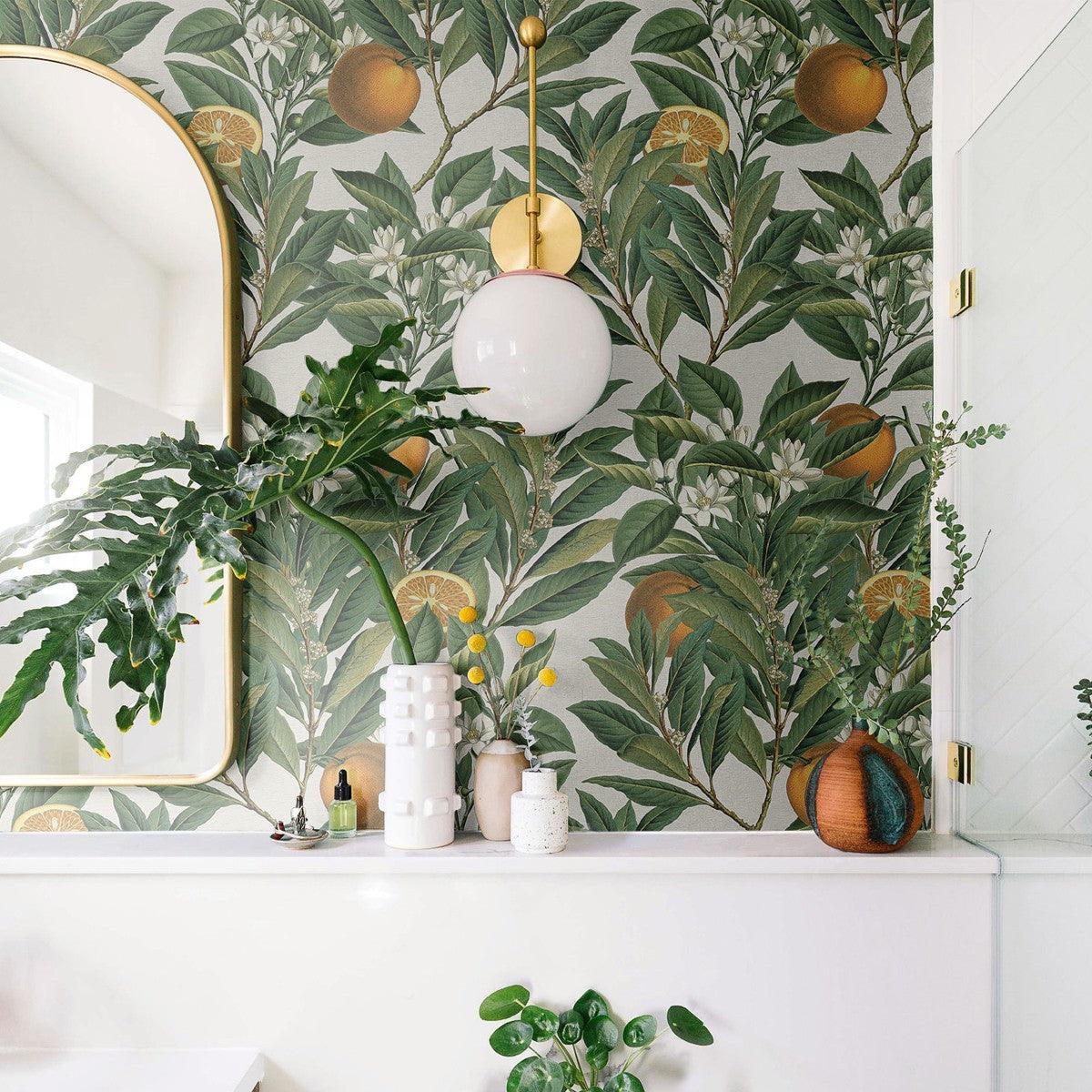 Tapeta ORANGE TREE Wallcolors Eye on Design