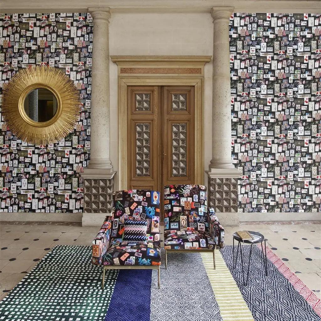Tapeta PALAIS ROYAL - BLEU DE ROI niebieski Christian Lacroix Eye on Design