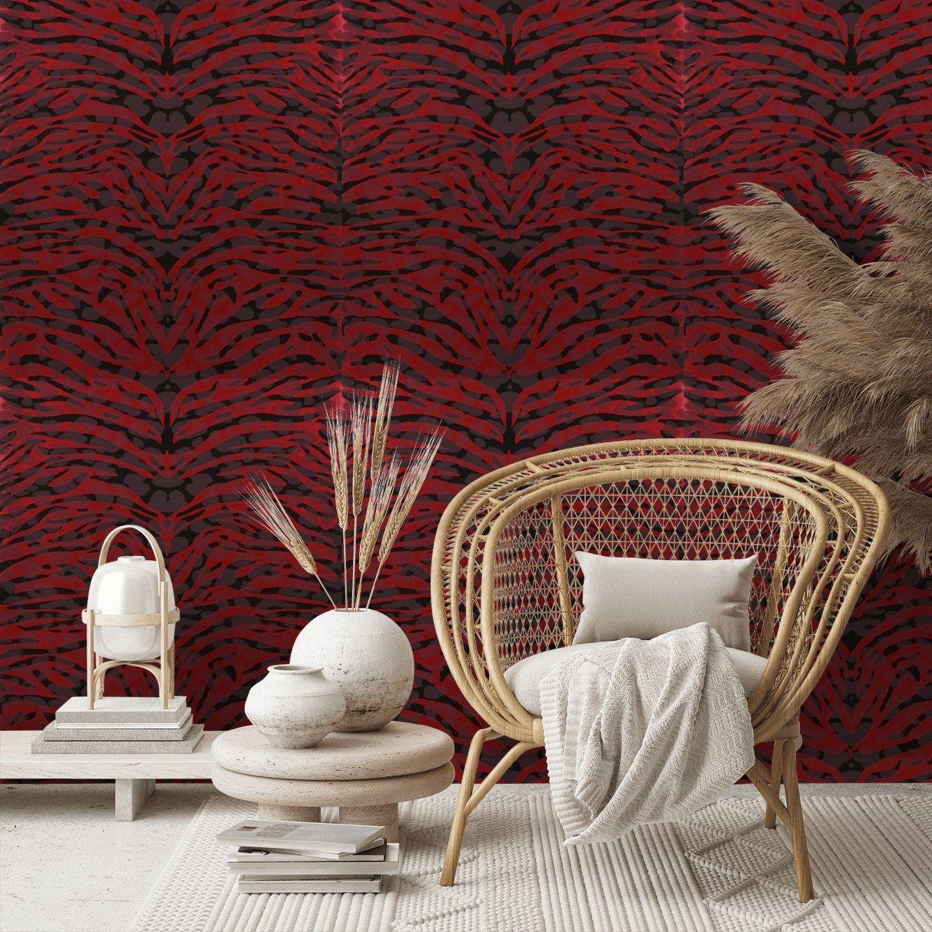 Tapeta PANTIGRE - SAPHIR ciemnoniebieski Christian Lacroix Eye on Design