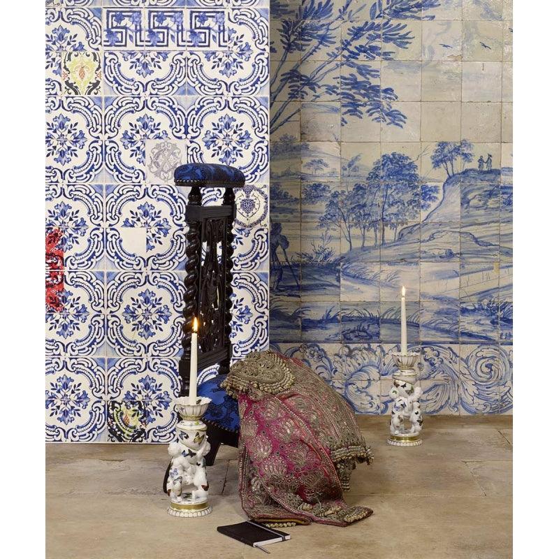Tapeta PATIO - COBALT niebieski Christian Lacroix Eye on Design