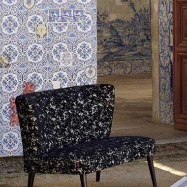 Tapeta PATIO - COBALT niebieski Christian Lacroix Eye on Design
