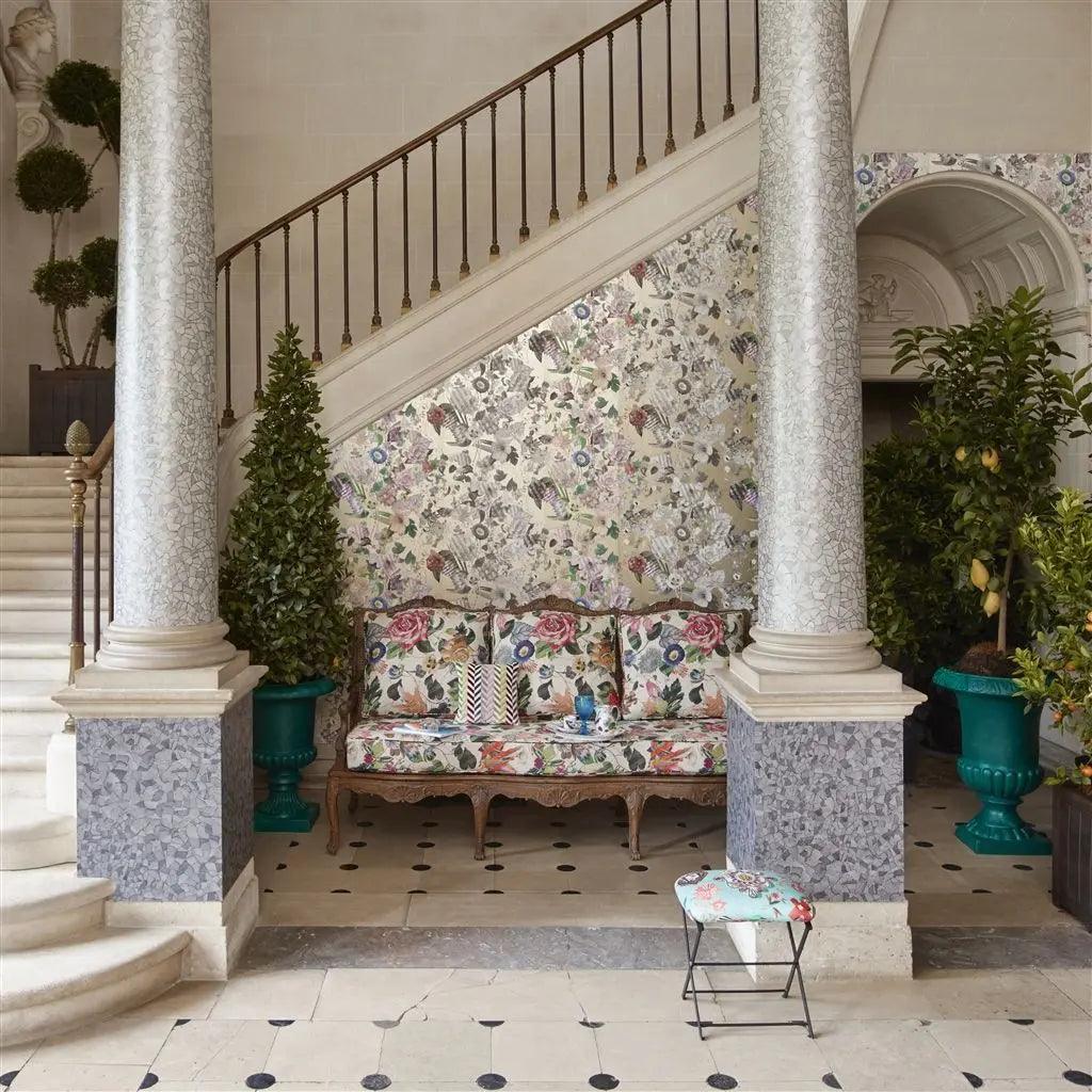 Tapeta PICASSIETTE - DORÉ antyczne złoto Christian Lacroix Eye on Design