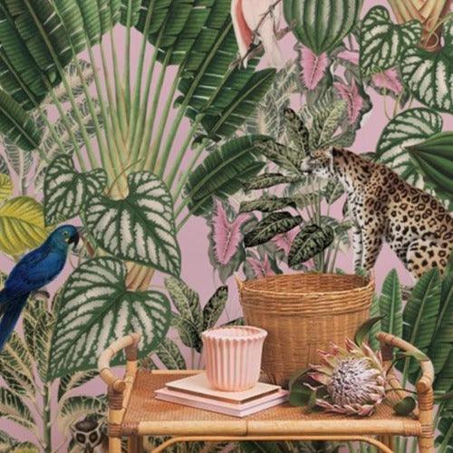 Tapeta PINK JUNGLE Wallcolors Eye on Design