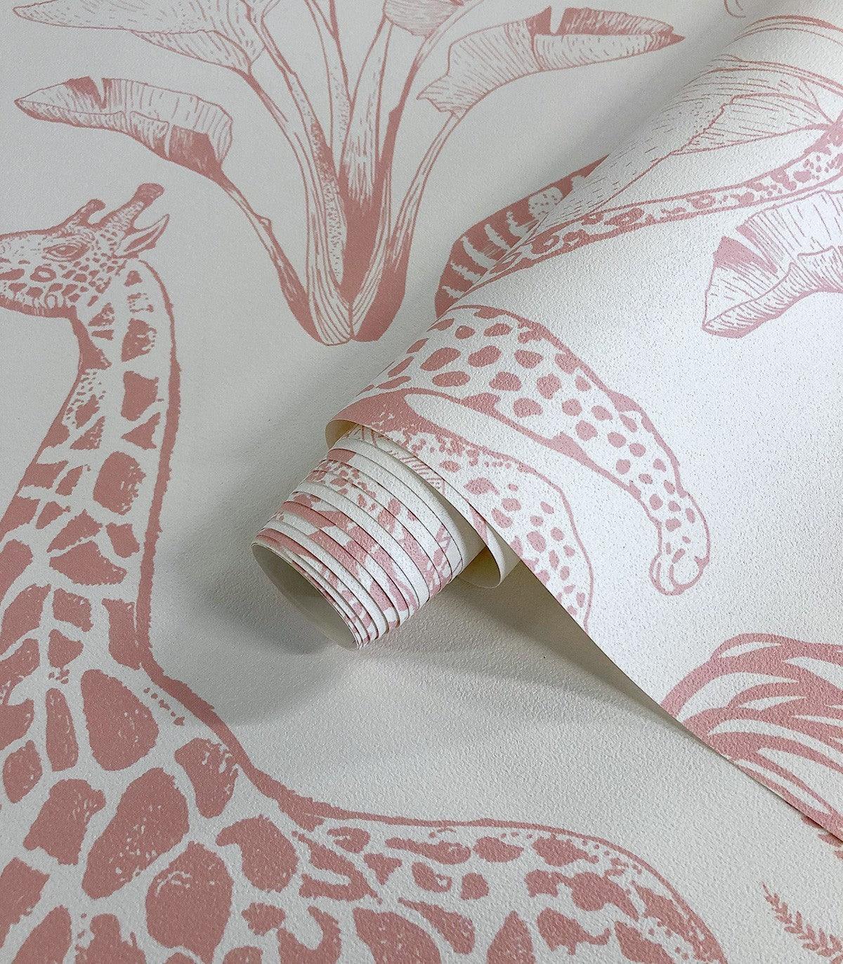 Tapeta SAFARI PINK Wallcolors Eye on Design