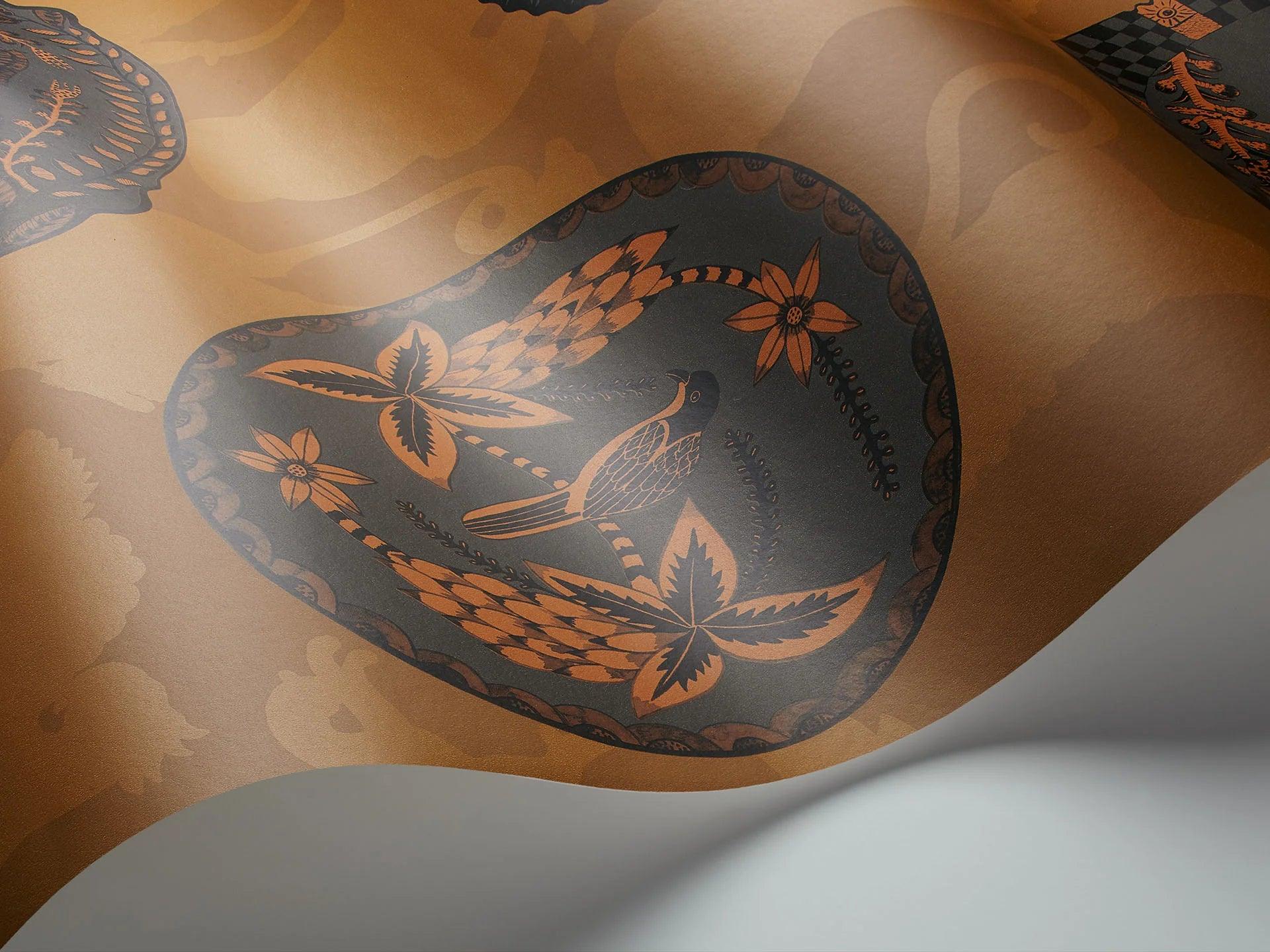 Tapeta THE ARDMORE COLLECTION - Matrinah terakota Cole & Son Eye on Design