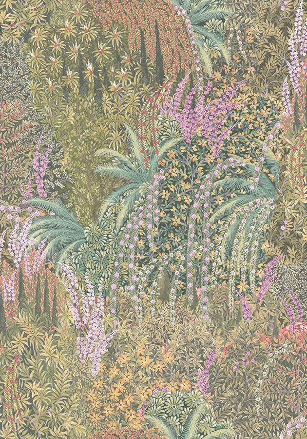 Tapeta THE GARDENS - Cascade oliwkowy Cole & Son Eye on Design