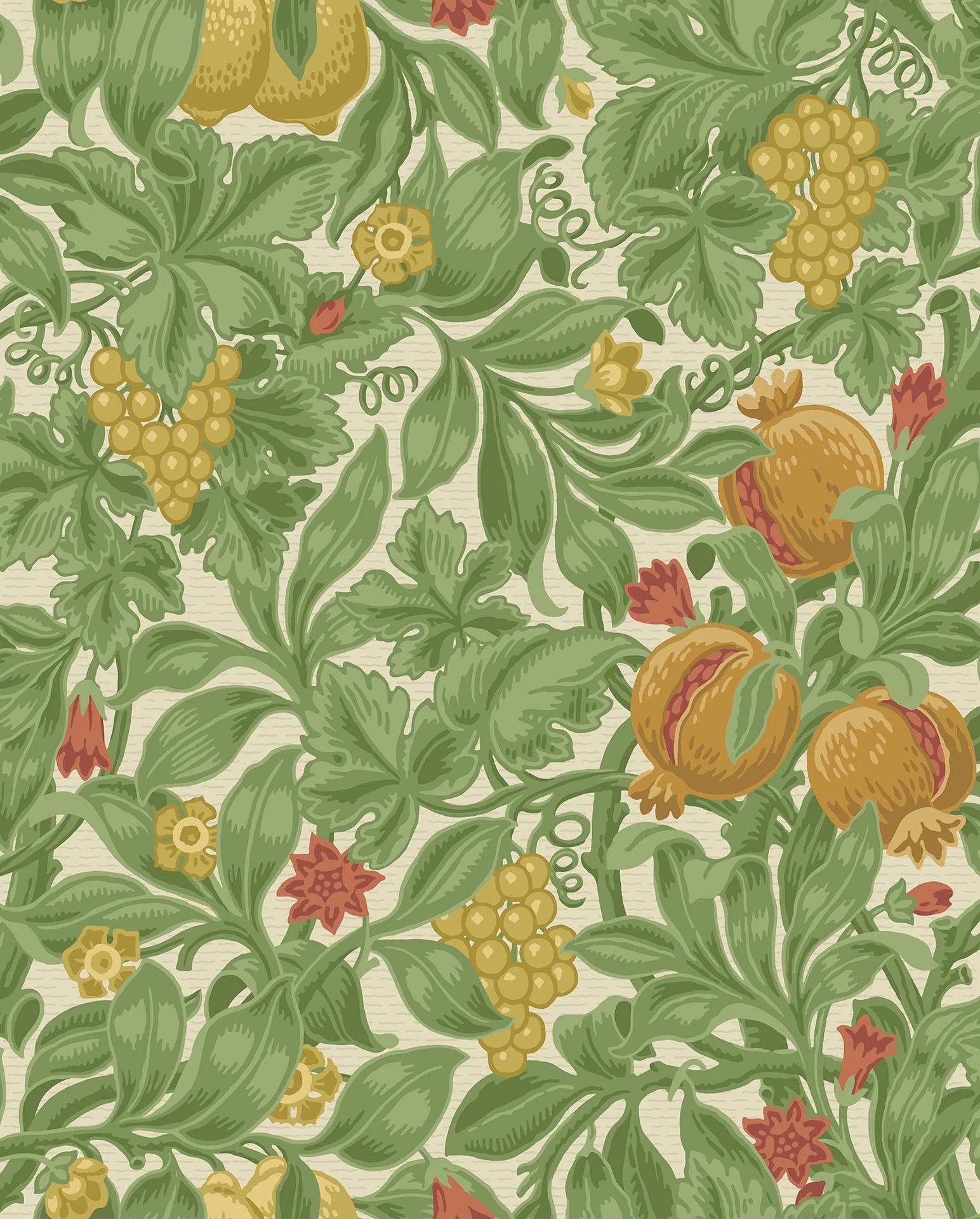 Tapeta THE PEARWOOD COLLECTION - Vines of Pomona kremowy Cole & Son Eye on Design