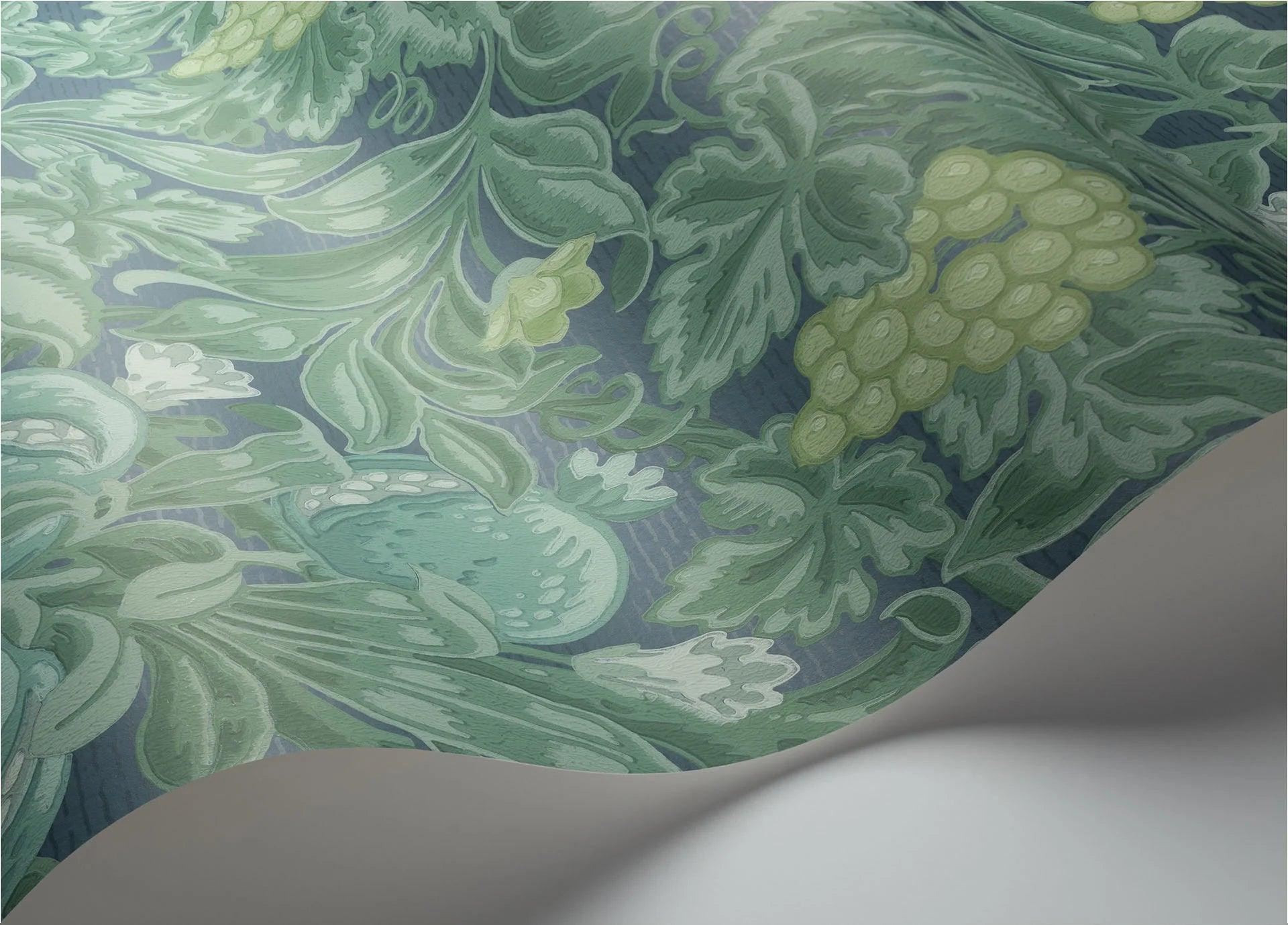 Tapeta THE PEARWOOD COLLECTION - Vines of Pomona niebieski Cole & Son Eye on Design