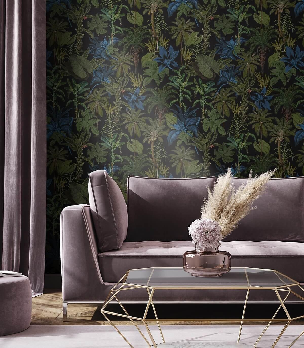 Tapeta THICK FOREST Wallcolors Eye on Design