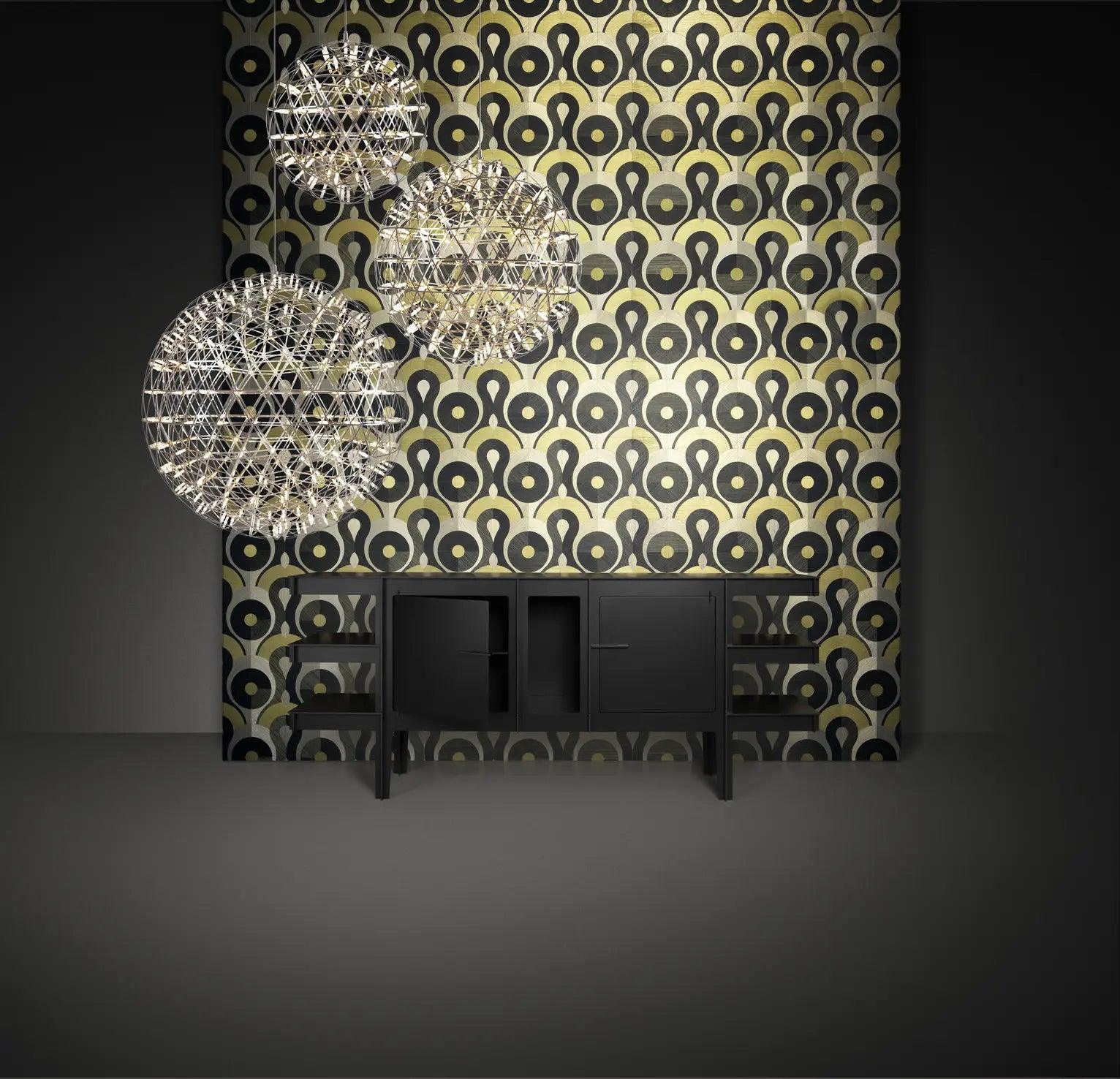 Tapeta tkana QUEEN COBRA - PERIDOT Arte Eye on Design