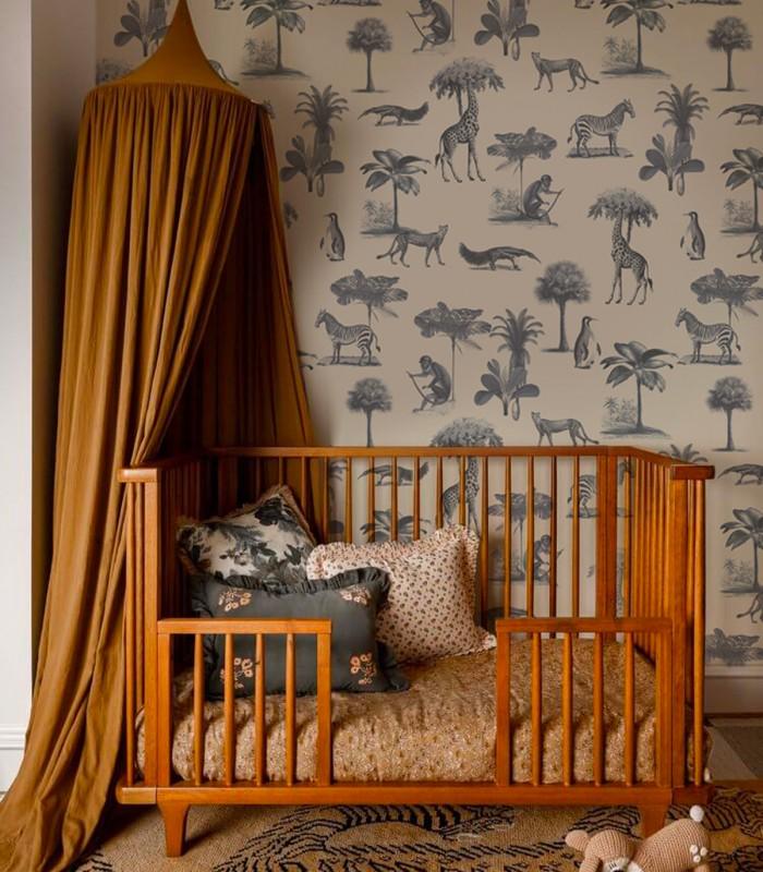 Tapeta VINTAGE ANIMALS beżowy Wallcolors Eye on Design