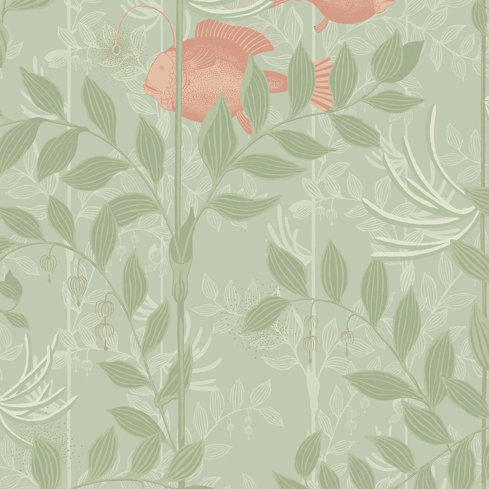 Tapeta WHIMSICAL - Nautilus zielony Cole & Son Eye on Design