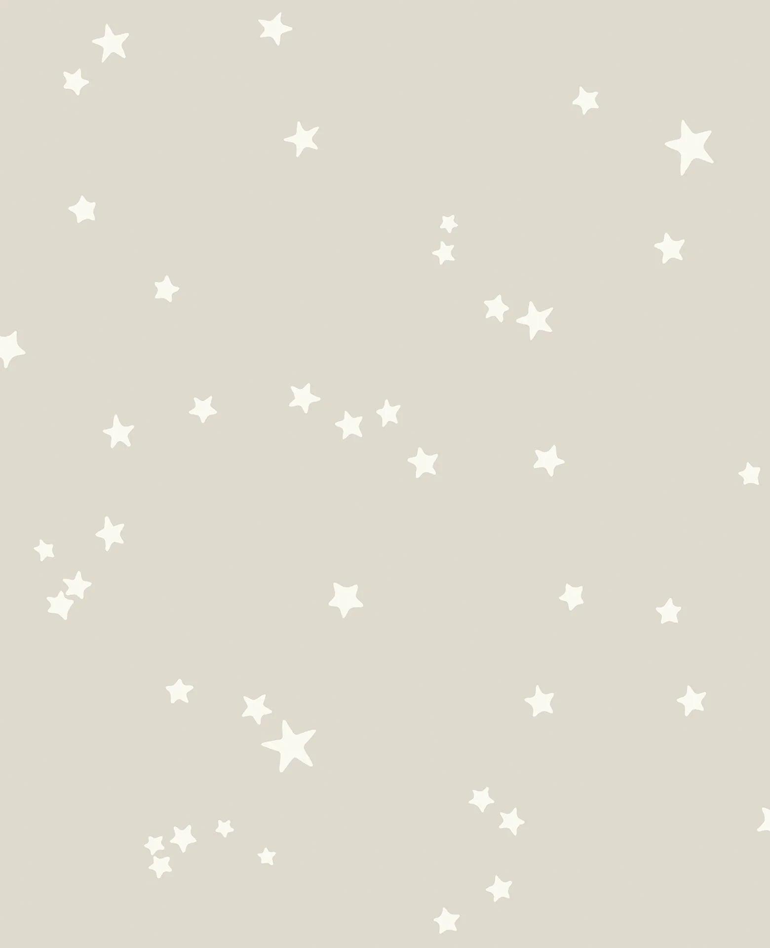 Tapeta WHIMSICAL - Stars biały na beżu Cole & Son Eye on Design