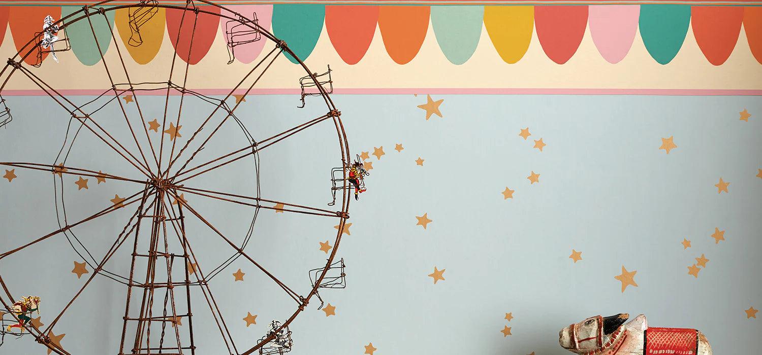 Tapeta WHIMSICAL - Stars niebieski Cole & Son Eye on Design