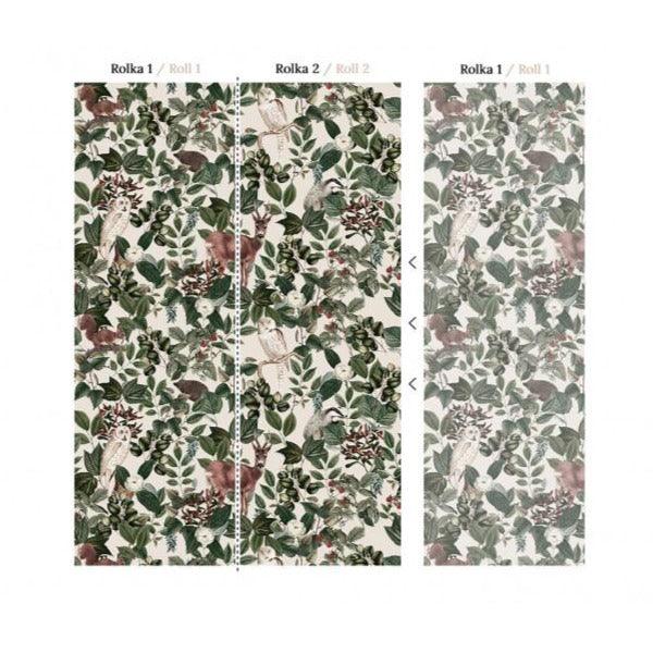 Tapeta WOODLAND Wallcolors Eye on Design