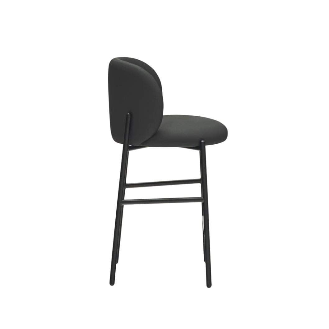 MOGI Bar Stool Black Eco-Leather