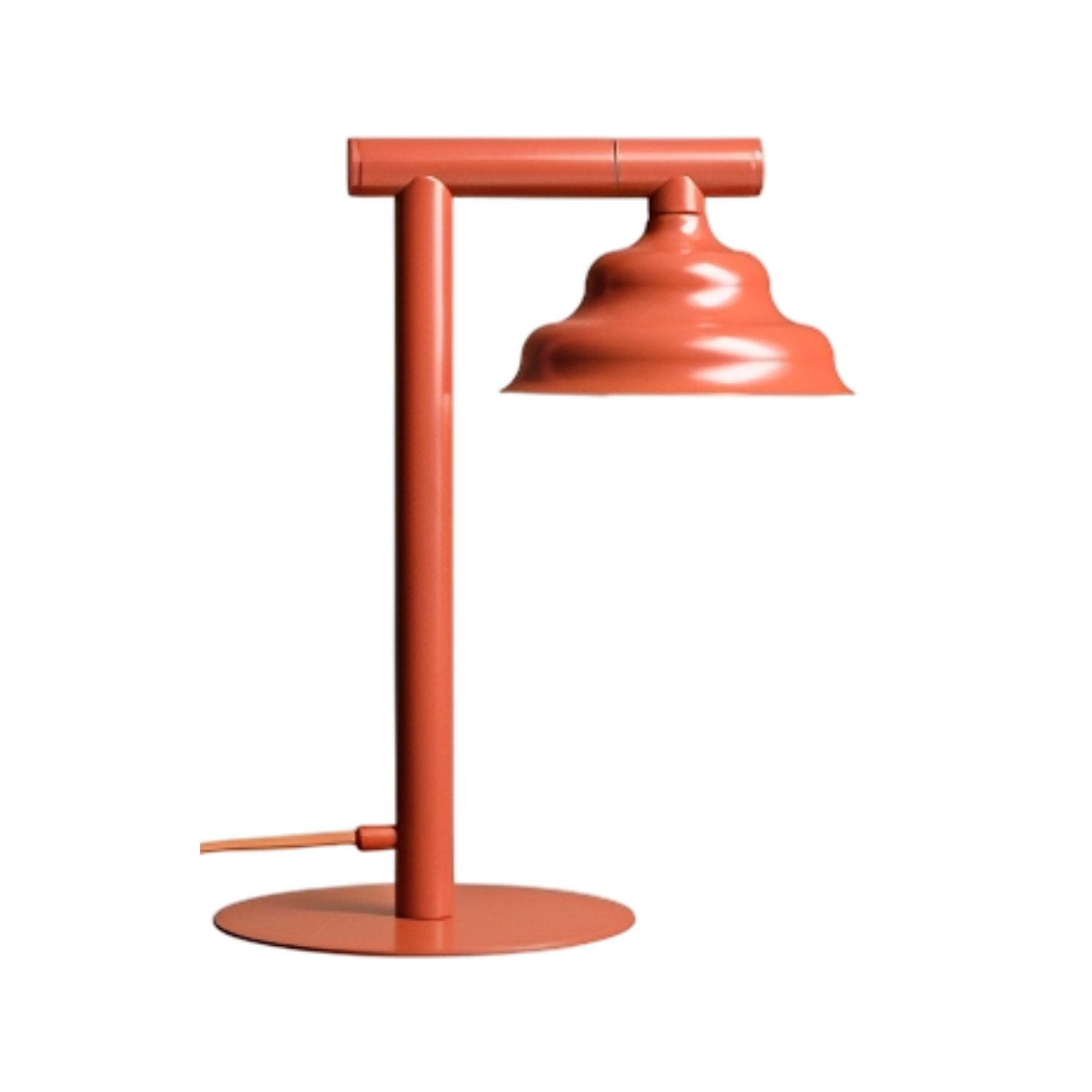Schreibtischlampe WAVE Ziegel