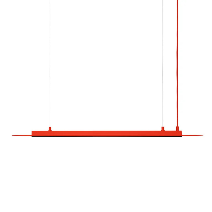 SENKEI pendant lamp in red-orange